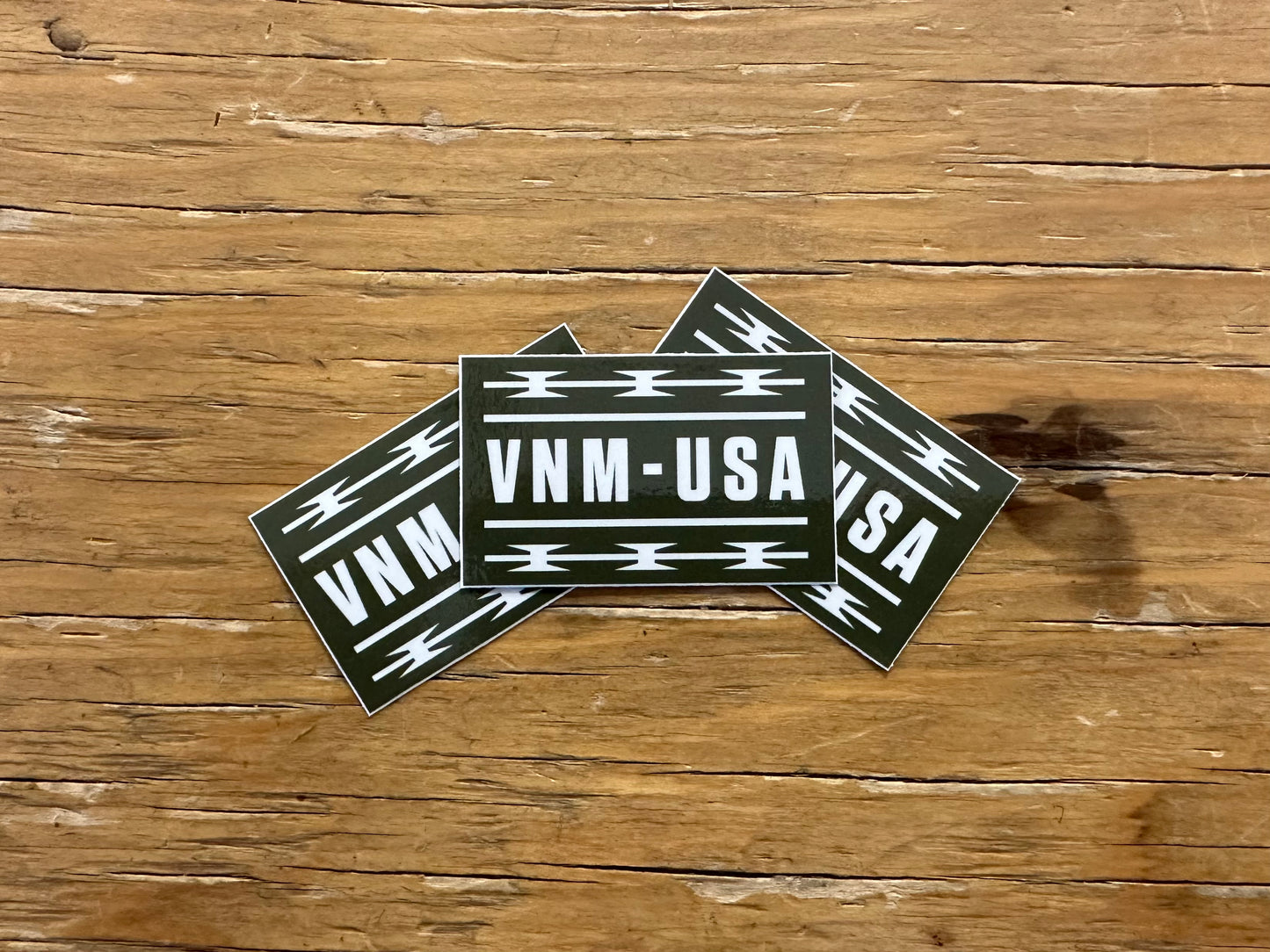 VNM-USA BARBED WIRE - STICKER